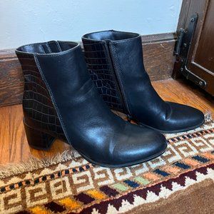 Soul by Naturalizer Black Leather Boots